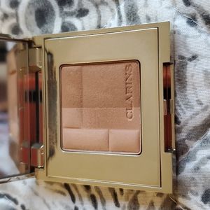 Clarins bronzing powder duo medium shade 02